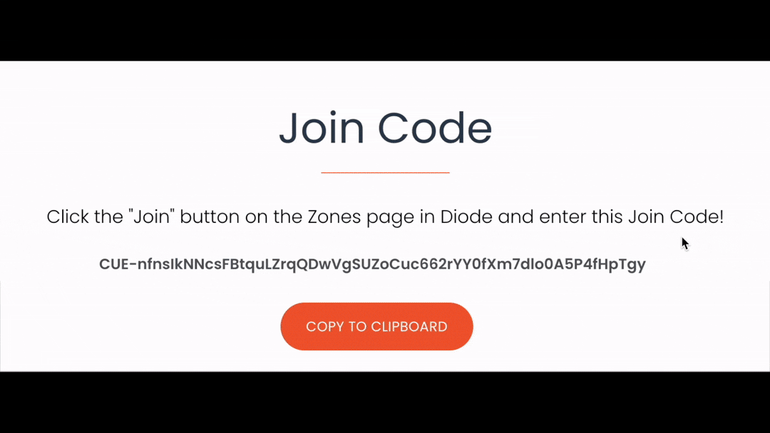 how to join zone with join code